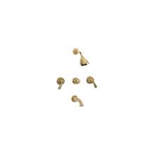 Phylrich K2243/004 - 3 Handle Tub/Shower,
