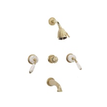 Phylrich K2338B/008 - 3 Handle Tub/Shower