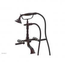 Phylrich K2393-06/05W - Basic Lever Handle   On Exposed Tub & Shwr  Set