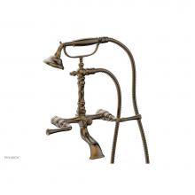 Phylrich K2393-09/047 - Beaded Lever Handle  Exposed T/S Set