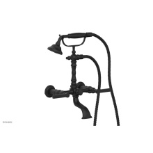 Phylrich K2393-21/040 - Hex Modern Lvr Hdl On  Exposed Tub & Hs