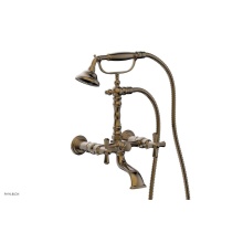 Phylrich K2393-26/047 - La Crosse Lever Handle On Exposed Tub &   Shower Set