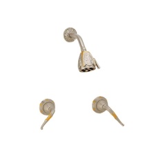 Phylrich K3137/002 - 2 Handle Shower, Rib