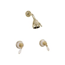 Phylrich K3243/026 - Versailles Two Hdl Shwr Set Pink Onyx