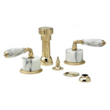 Phylrich K4338B-SF3 - VALENCIA Four Hole Bidet Set K4338B