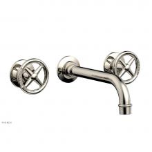 Phylrich 220-56/014 - Wall Tub Set Works, Cross Handle