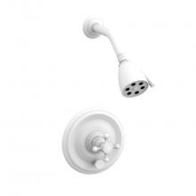 Phylrich 4-151/050 - Pb Shwr & Div, To Cr Hdl