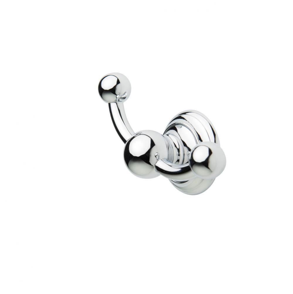 Kingston Chrome Horizontal Double Hook