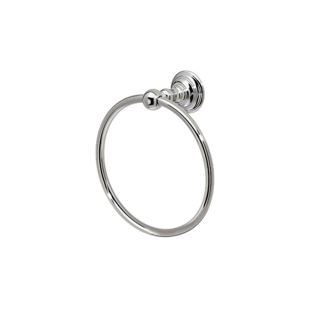Kingston Chrome Towel Ring 8-1/4''