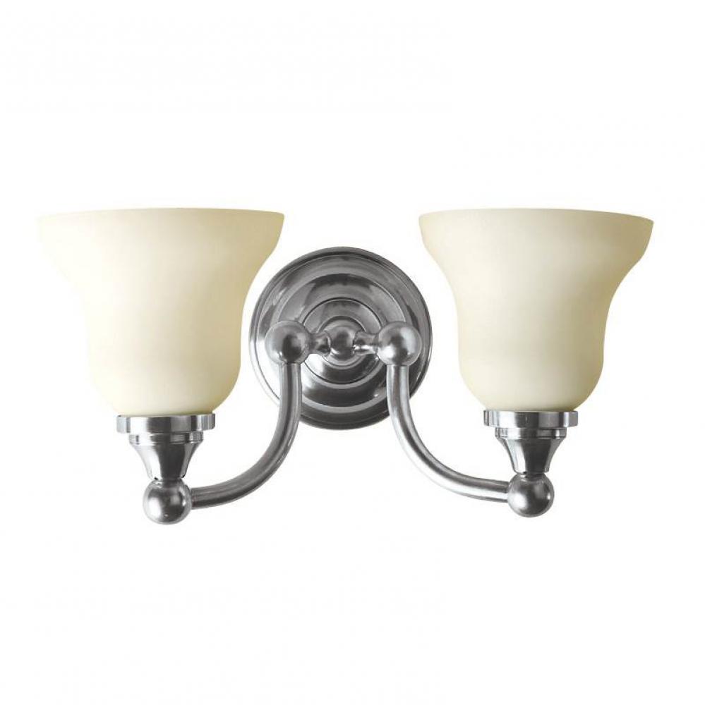 Kingston Polished Brass Double Wall Light