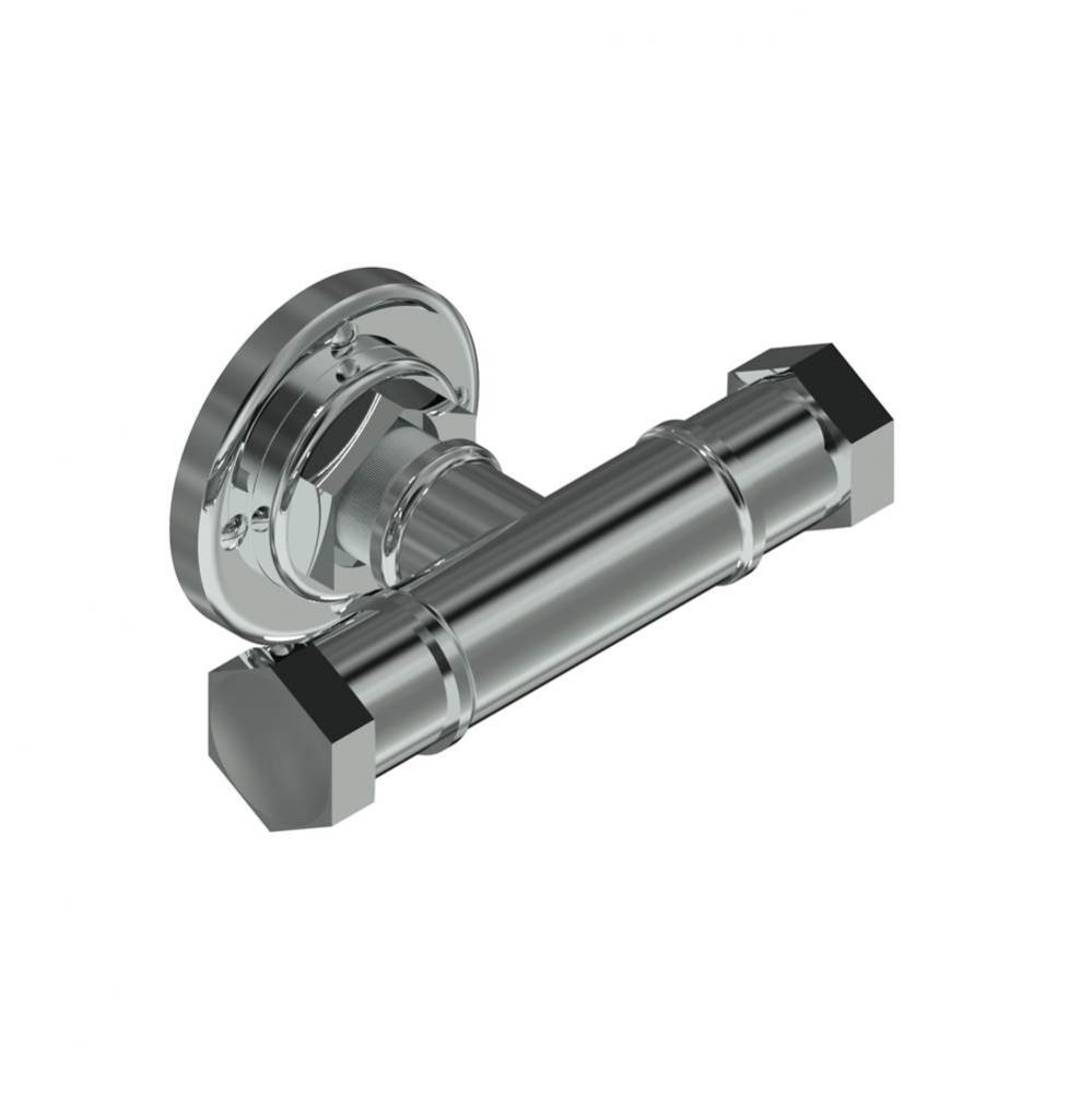 Industrial Chrome Double Robe Hook