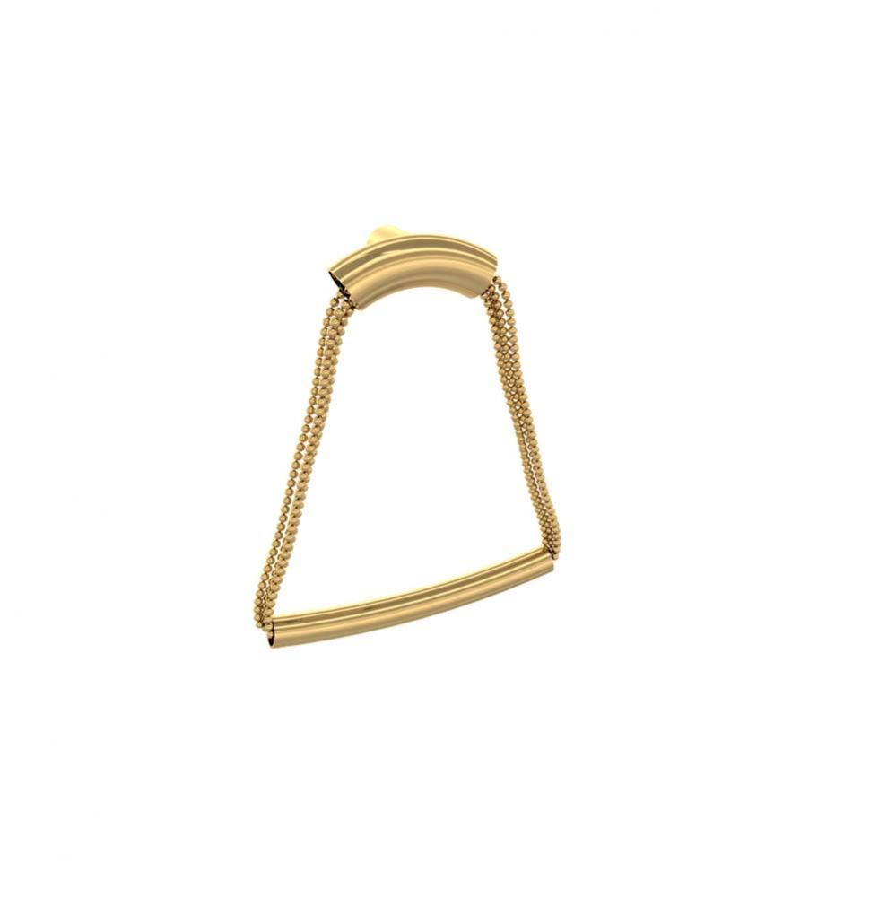 Luxis 24K Gold Toilet Paper Holder
