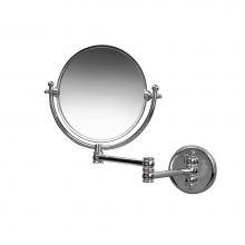 Valsan M681CR - Classic Chrome Wall Mounted Mirror 3X