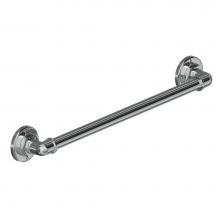 Valsan PI146060CR - Industrial Chrome Towel Rail, 24''