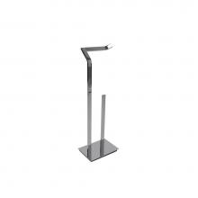 Valsan PS601CR - Sensis Chrome Toilet Paper Holder With Spare