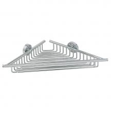 Valsan PX534CR - Axis Chrome Corner Soap Basket, Medium