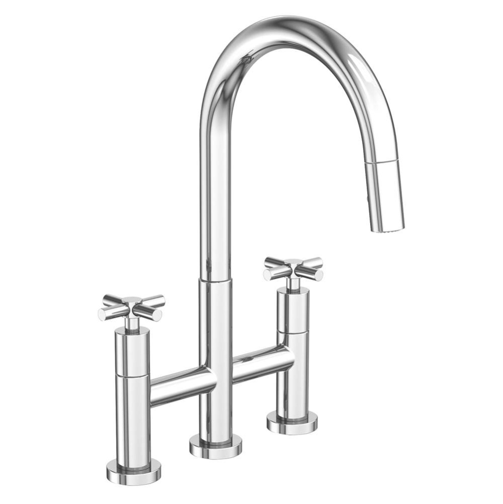 East Linear® Kitchen Bridge Pull-Down Faucet