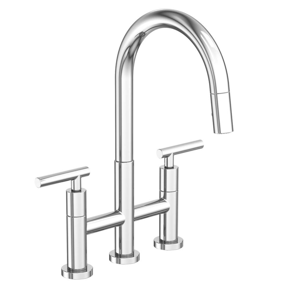 East Linear® Kitchen Bridge Pull-Down Faucet
