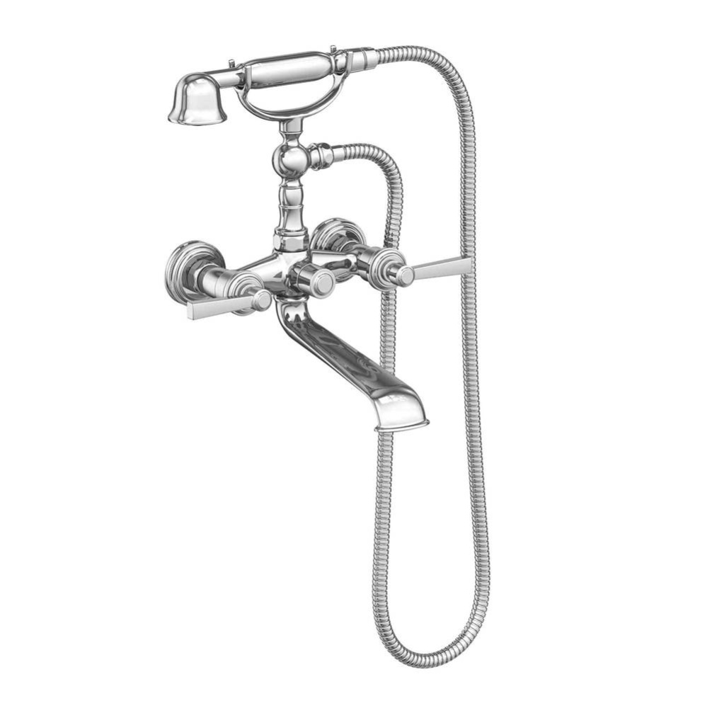 Miro Exposed Tub & Hand Shower Set - Wall Mount