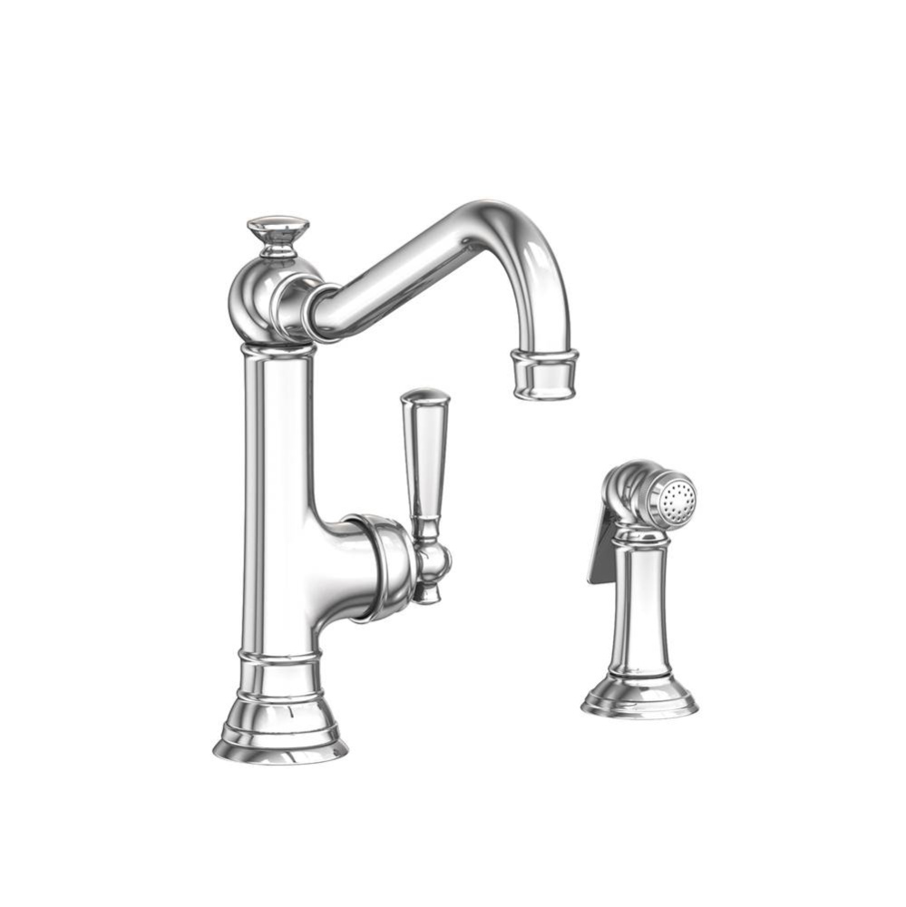 Jacobean Single Handle Kitchen Faucet with Side Spray