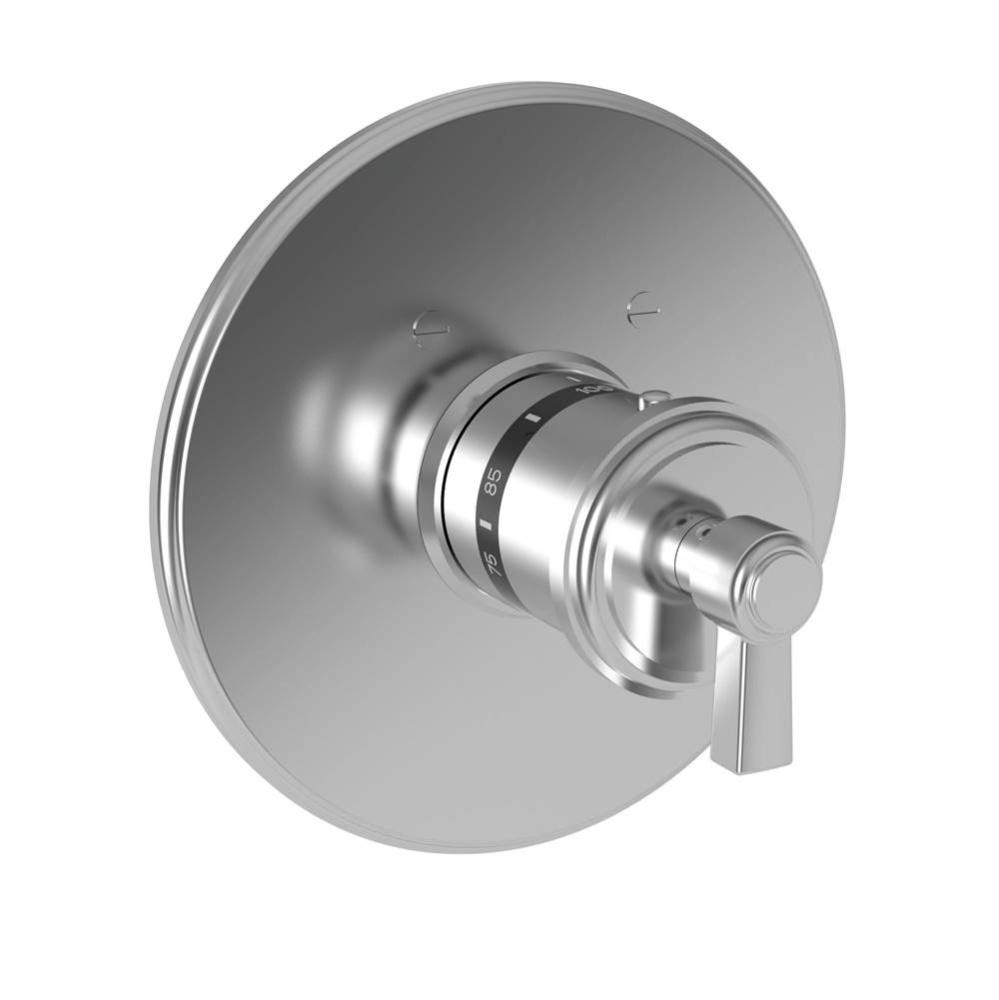 Miro 3/4'' Round Thermostatic Trim Plate with Handle