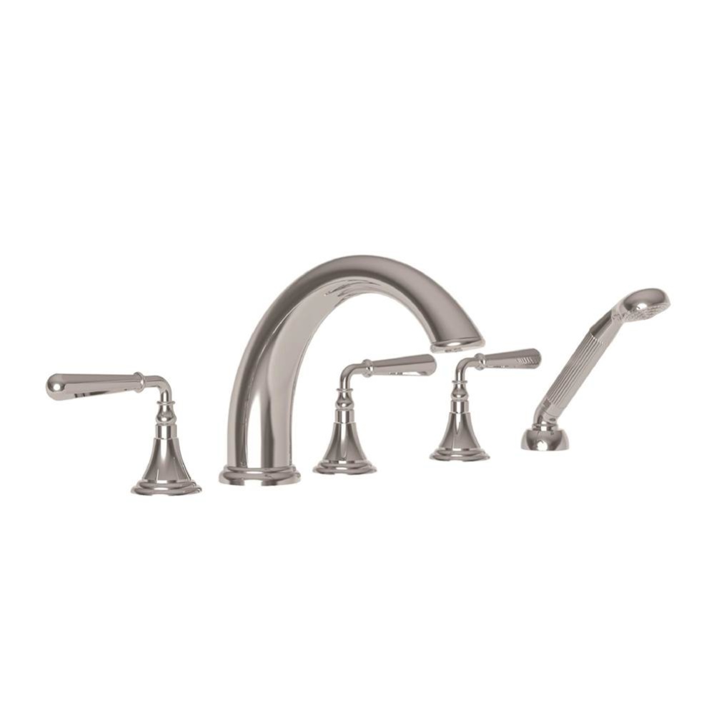 Bevelle Roman Tub Faucet with Hand Shower