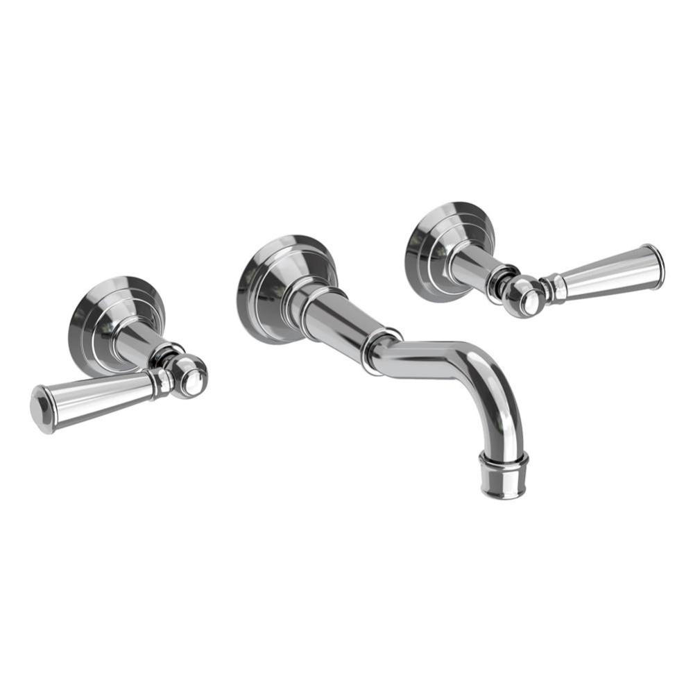 Jacobean Wall Mount Lavatory Faucet