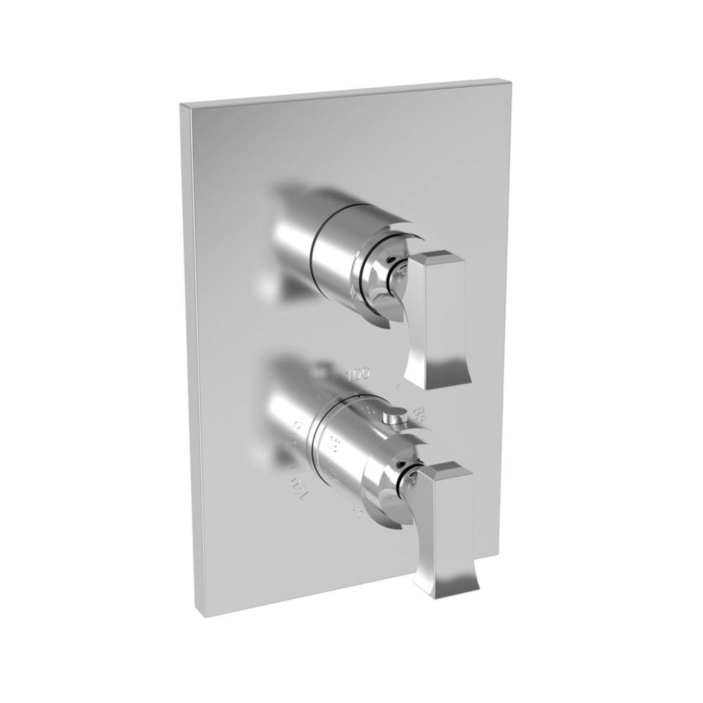Joffrey® 1/2'' Square Thermostatic Trim Plate with Handle