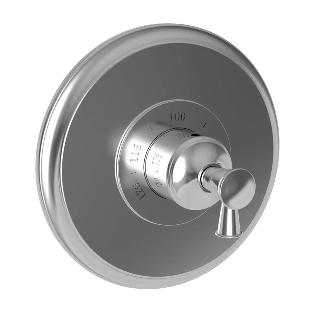 Vander 3/4'' Round Thermostatic Trim Plate with Handle