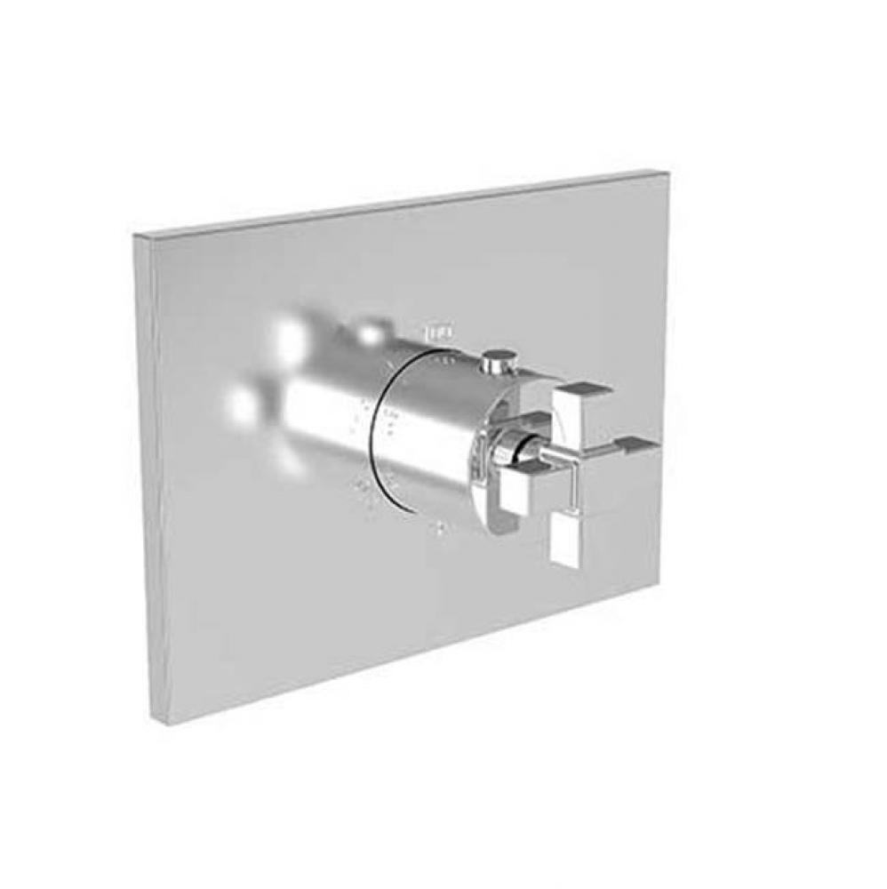 3/4'' Square Thermostatic Trim Plate with Handle