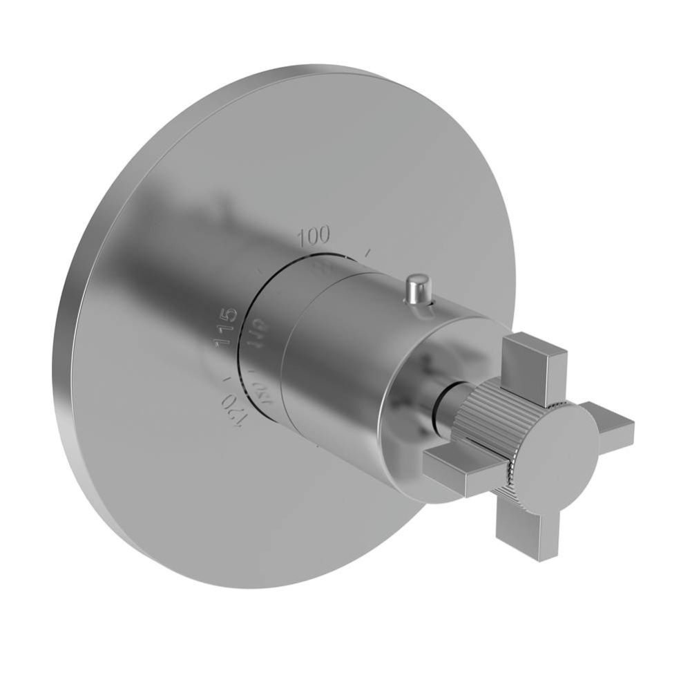 Pardees® 3/4'' Round Thermostatic Trim Plate with Handle