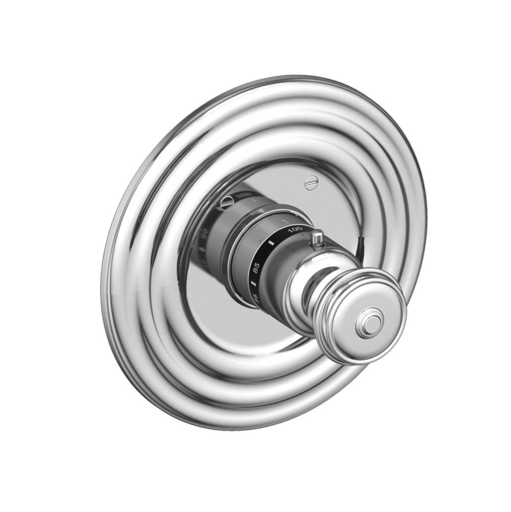 Seaport® 3/4'' Round Thermostatic Trim Plate with Handle