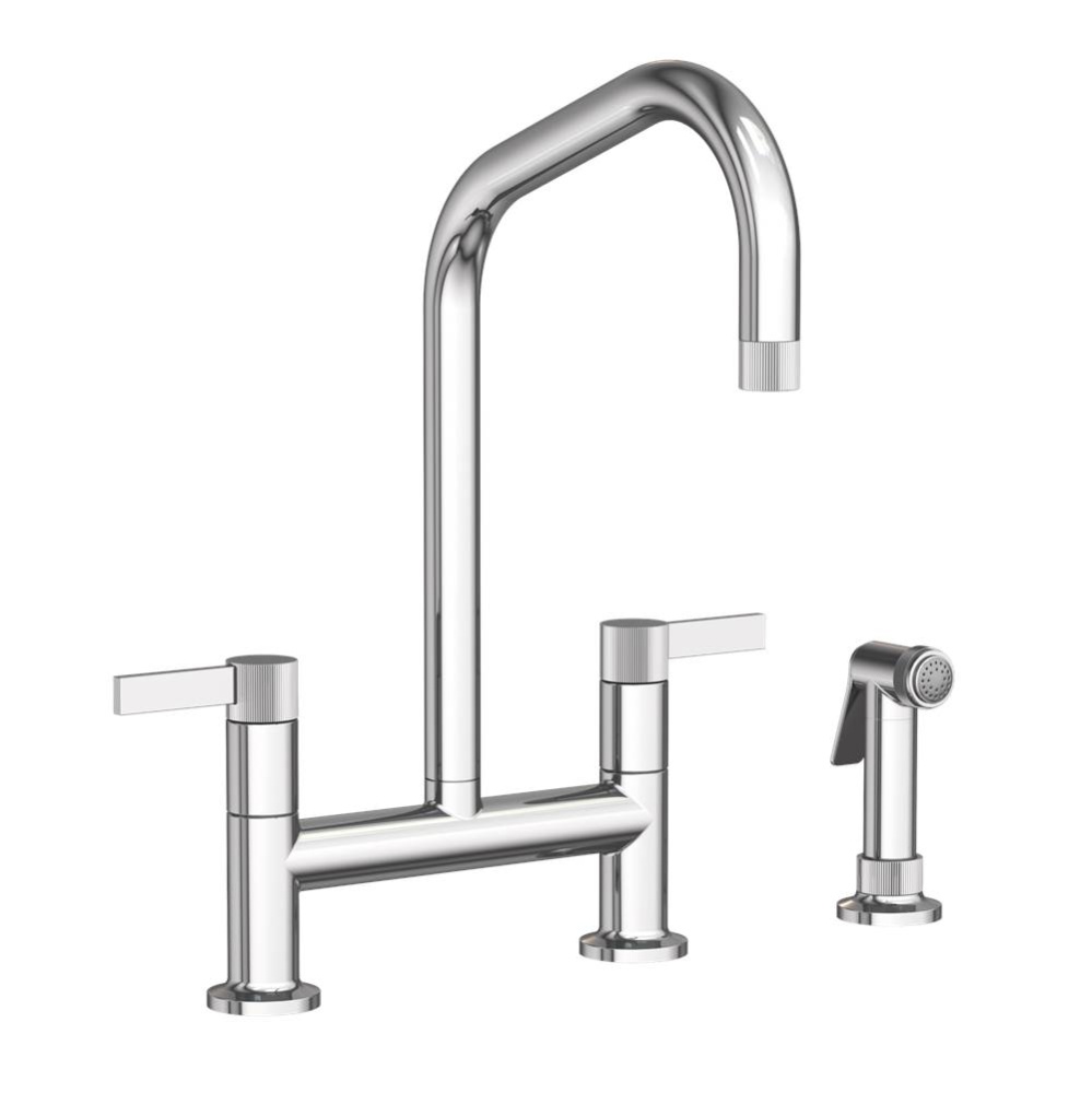 Kitchen Bridge Faucet with Side Spray