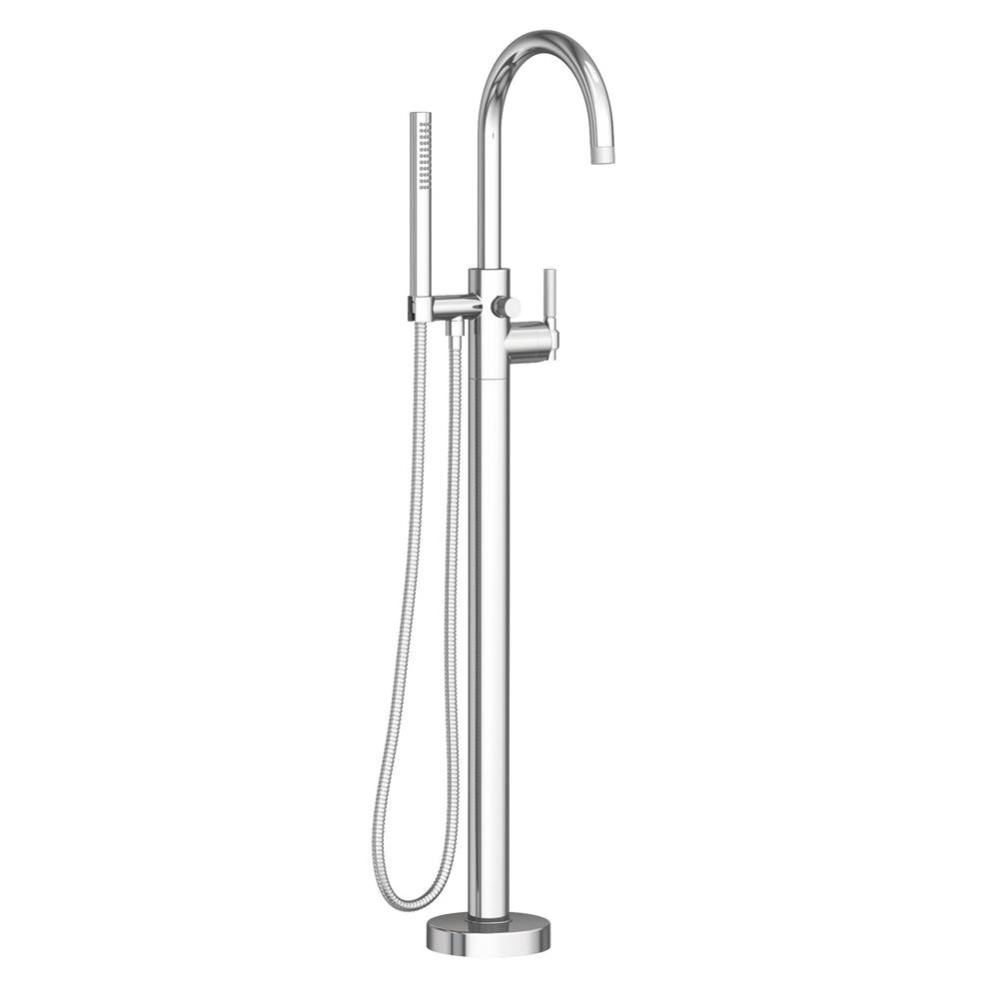 Muncy Exposed Tub and Hand Shower Set - Free Standing
