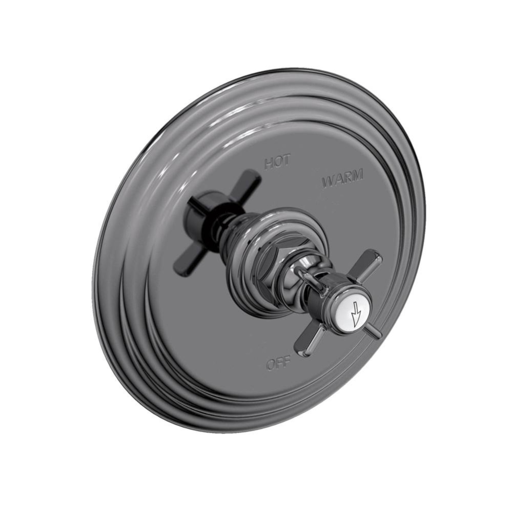 Fairfield Balanced Pressure Shower Trim Plate with Handle. Less showerhead, arm and flange.
