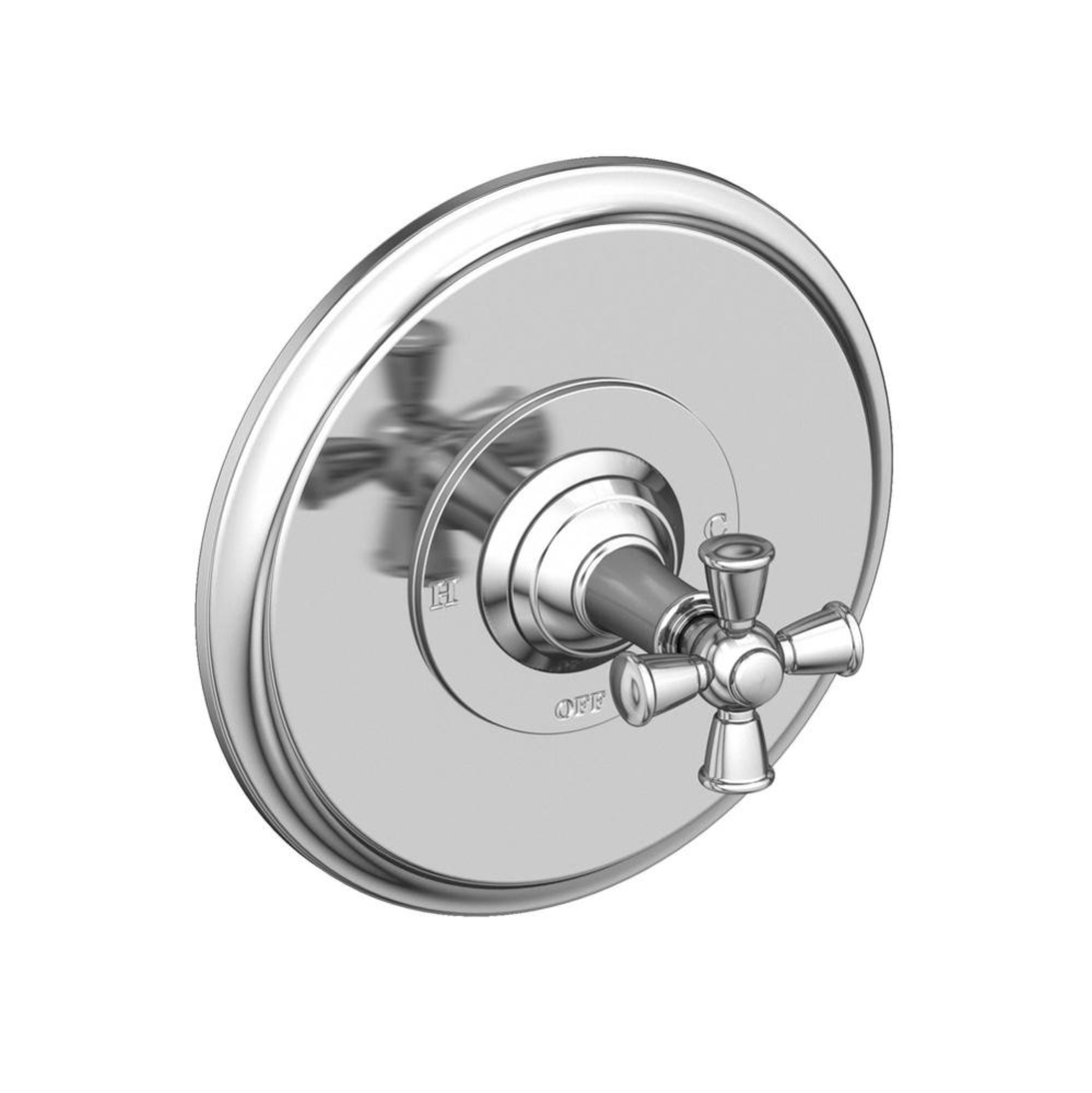 Aylesbury Balanced Pressure Shower Trim Plate with Handle. Less showerhead, arm and flange.