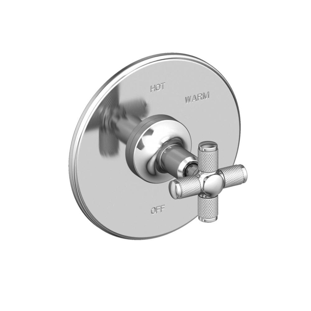 Clemens Balanced Pressure Shower Trim Plate with Handle. Less showerhead, arm and flange.
