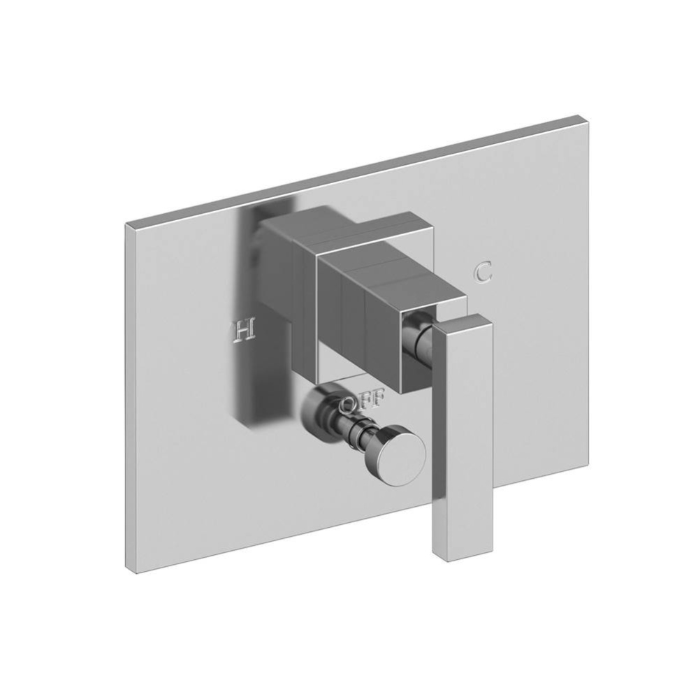 Secant® Balanced Pressure Tub & Shower Diverter Plate with Handle. Less Showerhead, arm a
