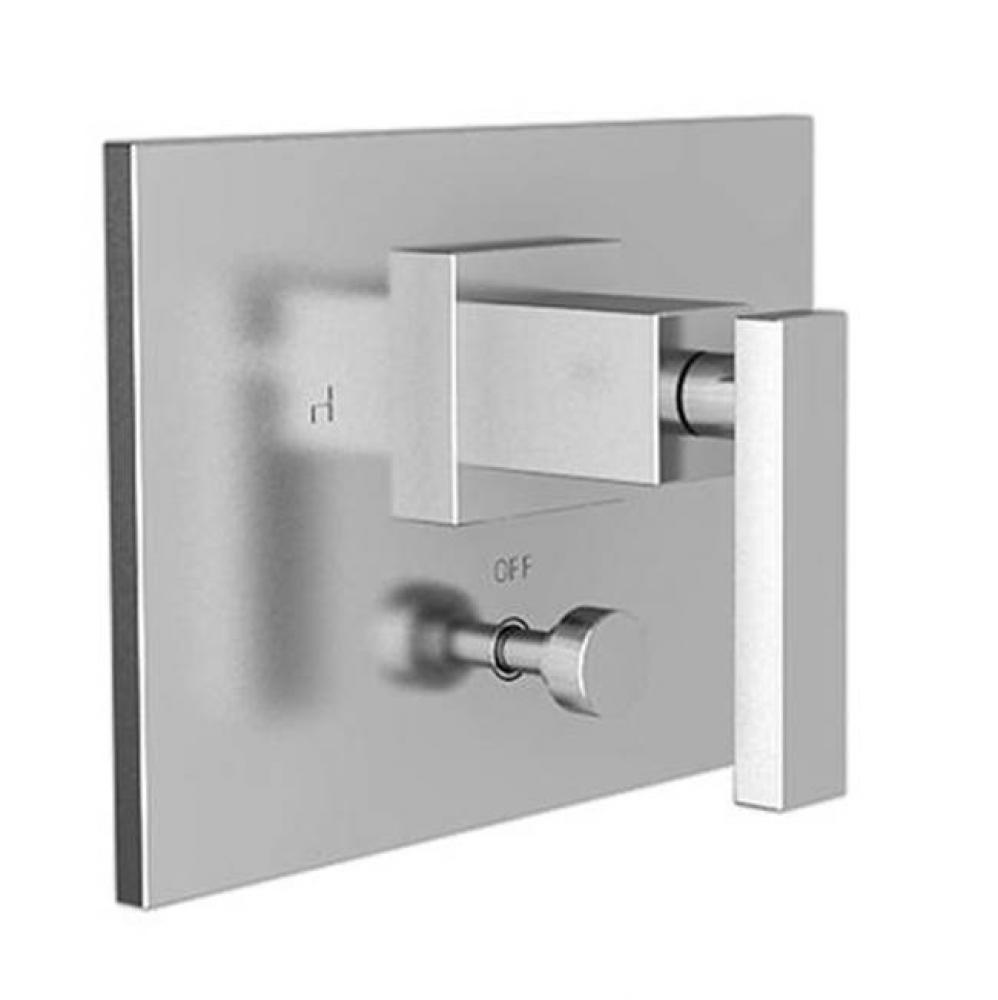 Balanced Pressure Tub & Shower Diverter Plate with Handle