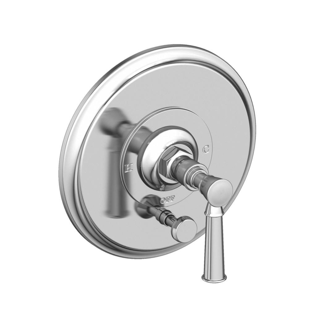 Vander Balanced Pressure Tub & Shower Diverter Plate with Handle. Less Showerhead, arm and fla