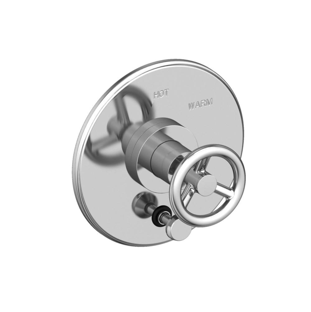 Slater® Balanced Pressure Tub & Shower Diverter Plate with Handle. Less Showerhead, arm a