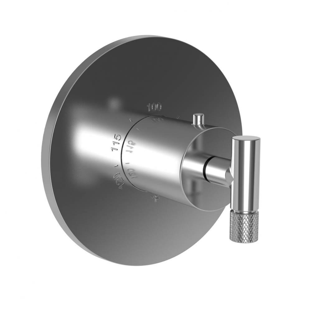 Muncy 3/4'' Round Thermostatic Trim Plate with Handle