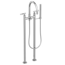Newport Brass 1500-4263-26 - East Linear® Exposed Tub & Hand Shower Set w/Risers