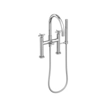 Newport Brass 1500-4272-26 - East Linear® Exposed Tub & Hand Shower Set - Deck Mount