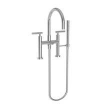 Newport Brass 1500-4273-26 - East Linear® Exposed Tub & Hand Shower Set - Deck Mount