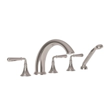 Newport Brass 3-1747-26 - Bevelle Roman Tub Faucet with Hand Shower