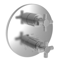 Newport Brass 3-3303TR-26 - Muncy 1/2'' Round Thermostatic Trim Plate with Handle