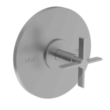 Newport Brass 4-3334BP-26 - Tolmin® Balanced Pressure Shower Trim Plate with Handle. Less showerhead, arm and flange.