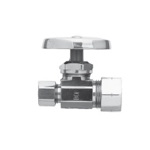 Newport Brass 412-26 - Brasstech Straight Valve, 1/2'' Compression