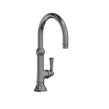Newport Brass 2470-5233/30 - Jacobean Prep/Bar Faucet Midnight Chrome